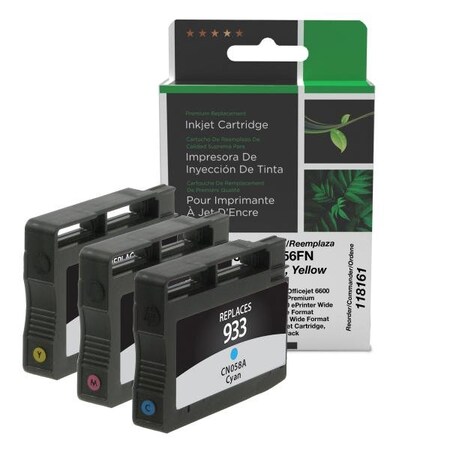 Clover Imaging Group Imaging Remanufactured Cyan, Magenta, Yellow Ink Cartridges 118161
